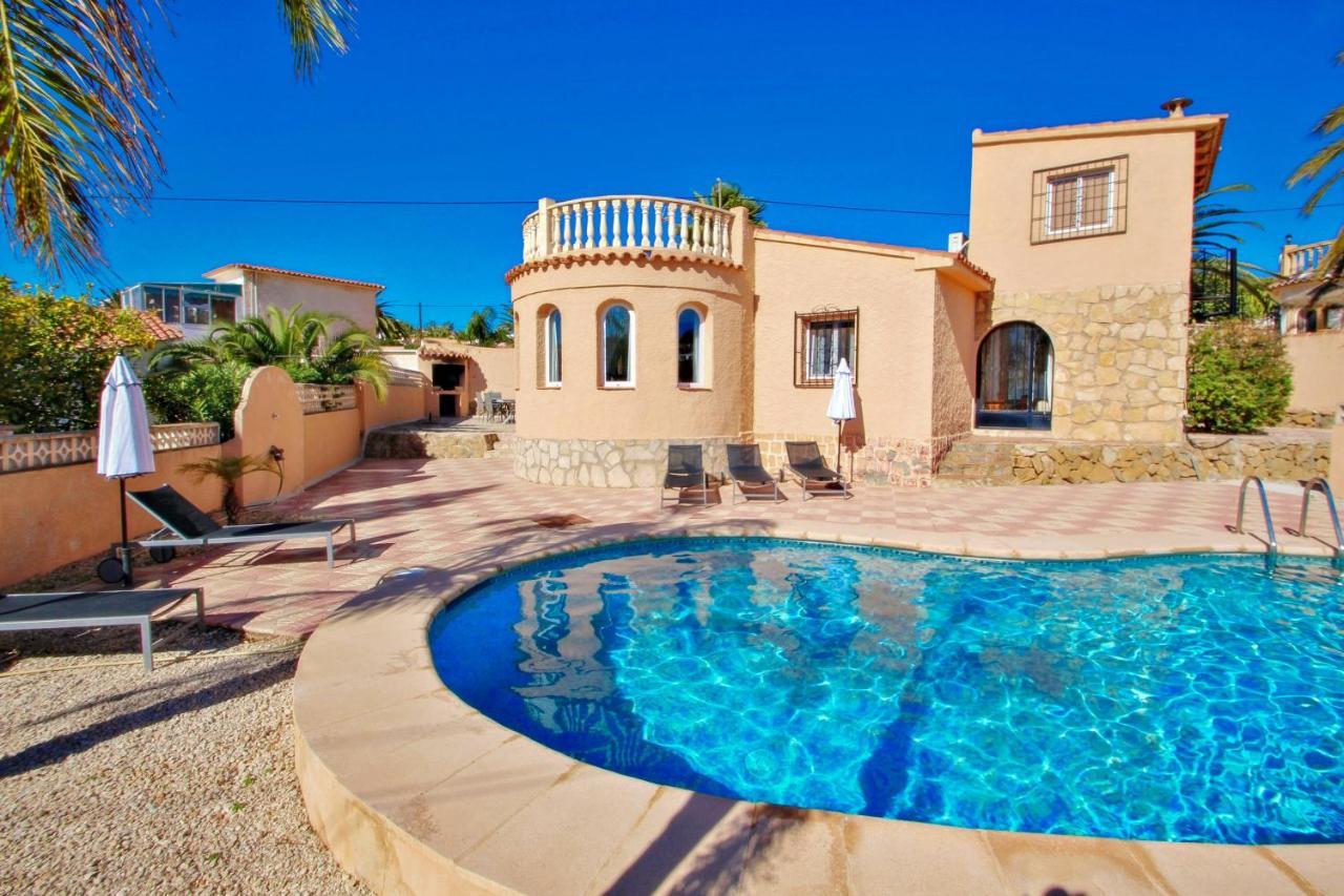 Cometa-86 - Villa With Private Pool Close To The Beach In Calpe Empedrola Exteriér fotografie