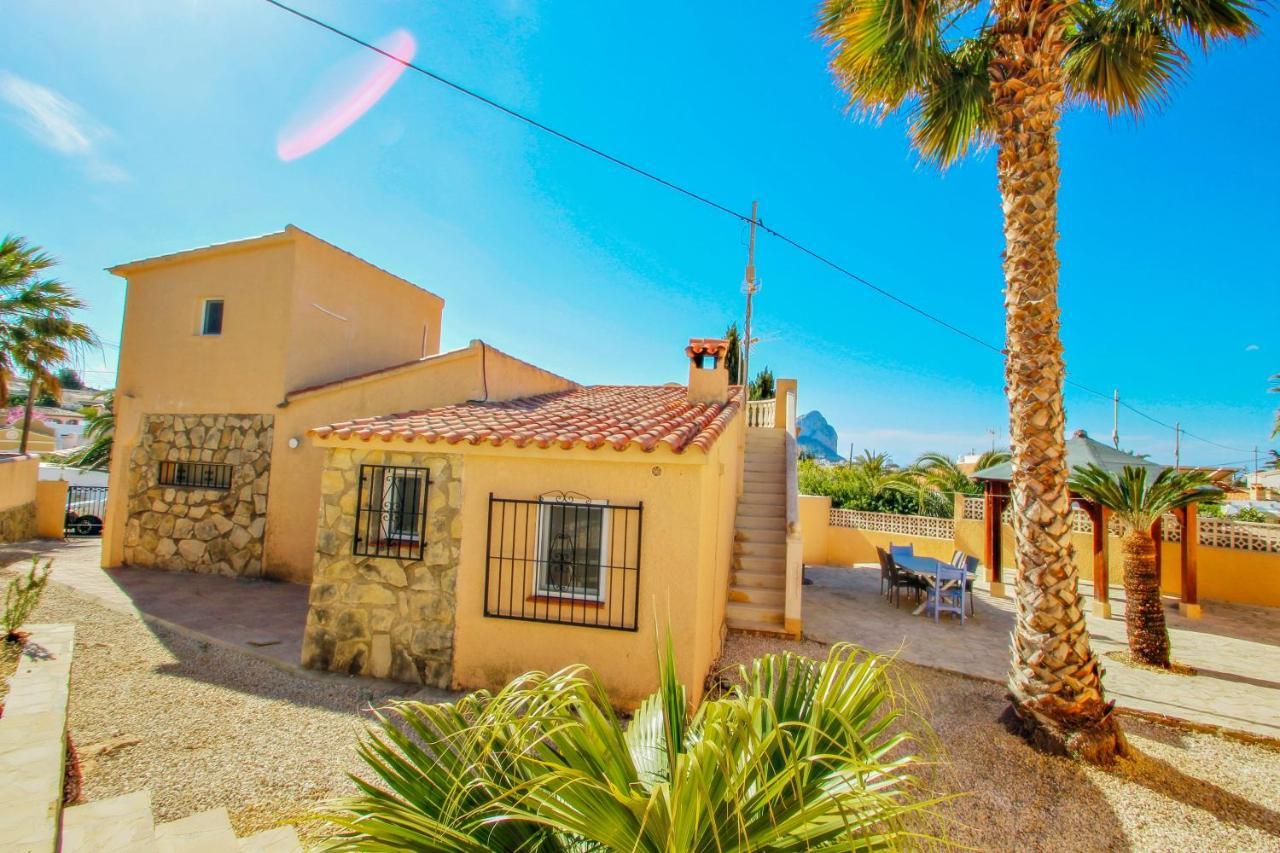 Cometa-86 - Villa With Private Pool Close To The Beach In Calpe Empedrola Exteriér fotografie